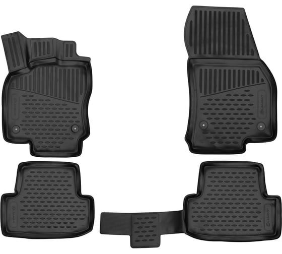 Изображение товара Коврики Element 3D в салон SKODA Karoq Scout 2020-, внедорожник 4шт 3D02444210k