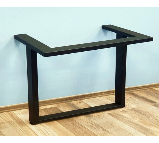 Изображение товара Подстолье для журнального столика Parallax 400 550 50х25, металлическое барное лофт, с регулировкой высоты 77BX055030040-PRM