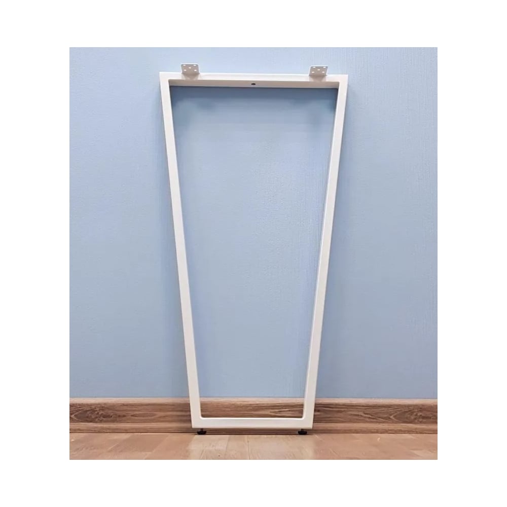 Изображение товара Подстолье для стола Parallax белое с регулировкой 1075 450 40 мм металлическое