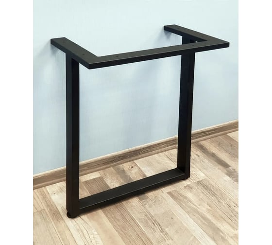 Изображение товара Подстолье для стола Parallax 1100 550 50х25 металлическое барное лофт с регулировкой высоты. 77BX055030110-PRM