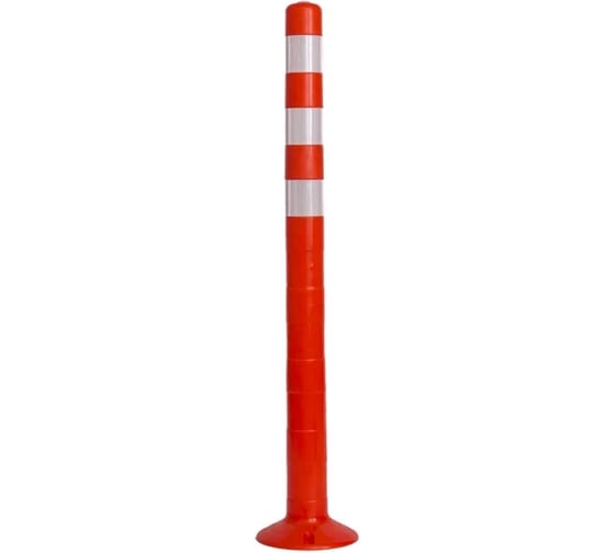 Изображение товара Гибкий парковочный столбик ООО ОПТИМА СЕРВИС 1000 ОПТИМА (комплект с анкерами) 00-00068090