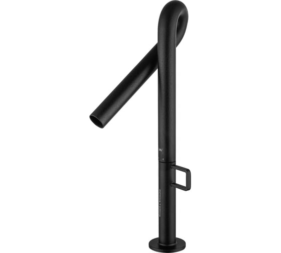 Изображение товара Смеситель для раковины Wonzon & Woghand Loop, черный матовый WW-112-00-508