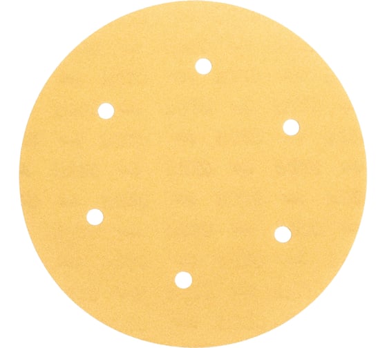 Изображение товара Шлифовальный круг на липучке 225мм, 6 отв., Р320 Gigant G-102275