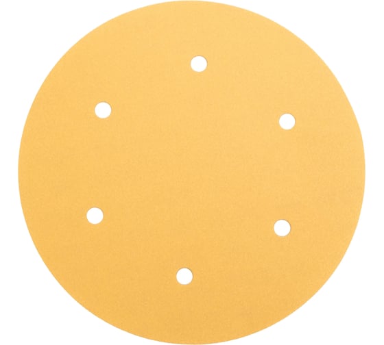 Изображение товара Шлифовальный круг на липучке 225мм, 6 отв., Р240 Gigant G-102274