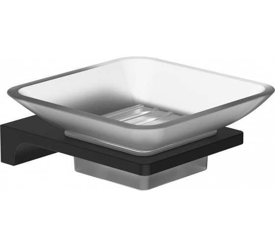 Изображение товара Мыльница с держателем Wonzon & Woghand черный WW-9122-BL