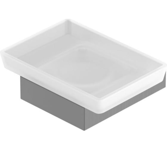 Изображение товара Мыльница подвесная Cezares стекло, исполнение сатин SLIDER-SODS-IN