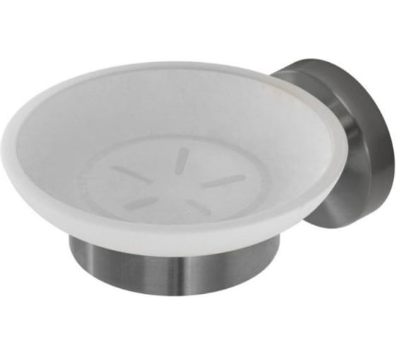 Изображение товара Мыльница подвесная Cezares стекло, оружейная сталь RELAX-SODS-GM