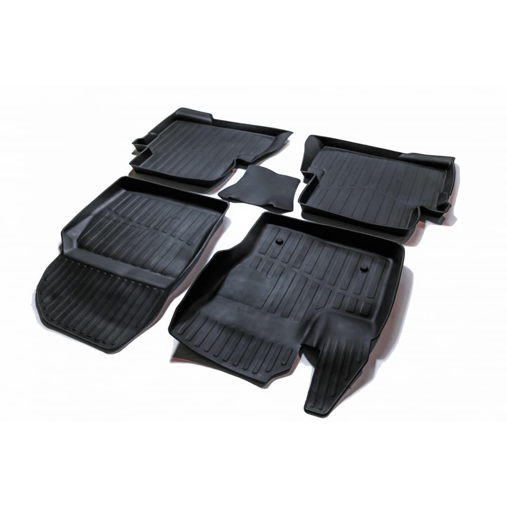 Резиновые коврики в салон Ford Kuga II 2012- SRTK коврики резиновые с высоким бортом для ford explorer v 2015