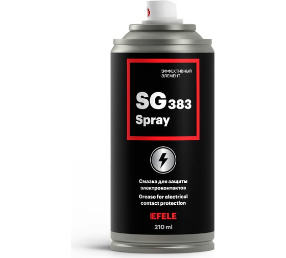 Изображение товара Смазка для защиты контактов EFELE SG-383 Spray 210 мл 0093833