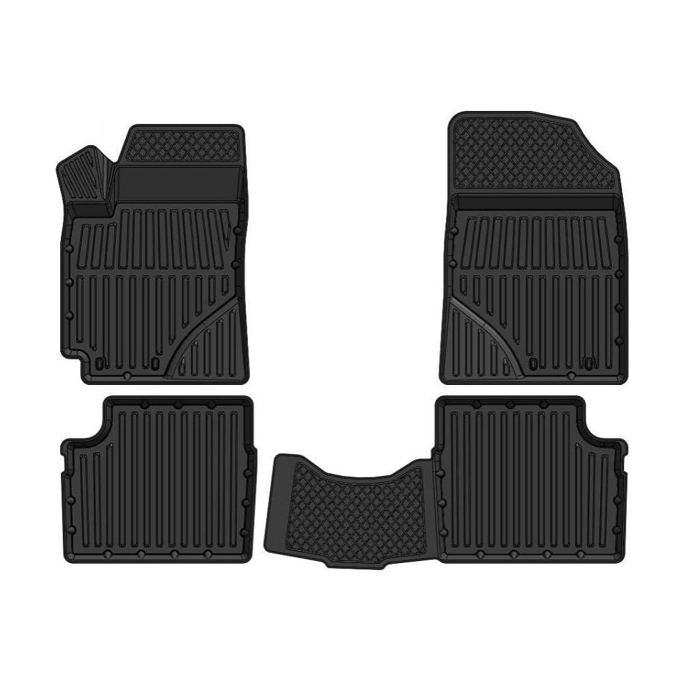 фото Резиновые коврики в салон geely emgrand ec7 2009-2016 srtk