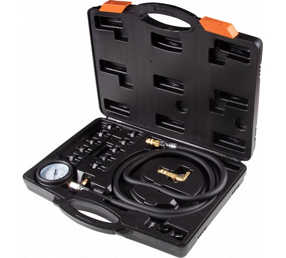 Изображение товара Манометр для измерения давления масла AFFIX 0-10 бар, комплект адаптеров AF12020010C