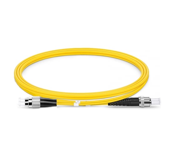 Изображение товара Оптический патч-корд TopLAN дуплексный, FC/UPC-ST/APC, SM 9/125, 100 м, DPC-TOP-652-FC/U-ST/A-100