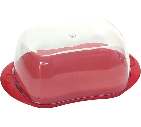 Изображение товара Масленка EUROHOUSE с фиксацией крышки и мерной шкалой, пластик 16414