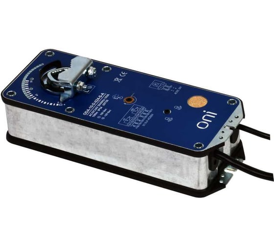 Изображение товара Привод заслонки ONI 15Нм, 24В, AC/DC 2 позиционный с возвратной пружиной ODA-15-D-024-S-A