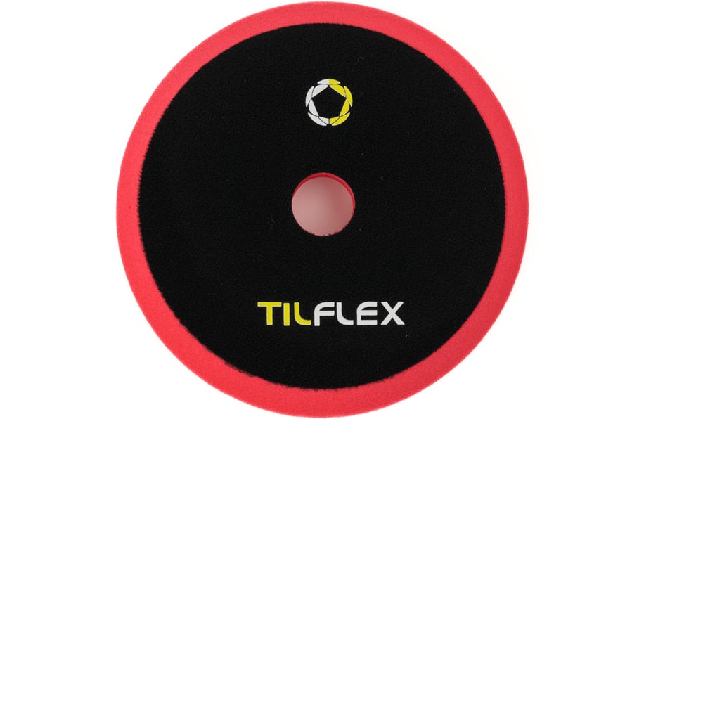 Изображение товара Круг полировочный с отверстием TILFLEX 150 мм, розовый, ультра мягкий, толщина 25 мм TL60