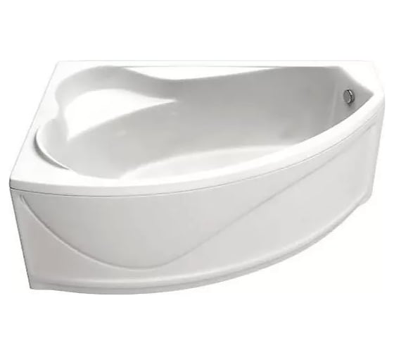 Изображение товара Ванна BAS Николь левая, 1700х1020 каркас, комплект д/с В 00027