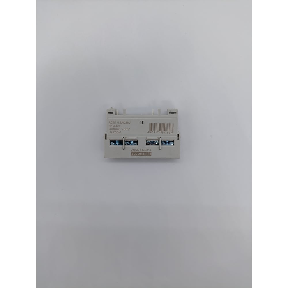 Изображение товара Дополнительный контакт верхнего монтажа ELCOMTECH Aux20T-MS31J 2NO