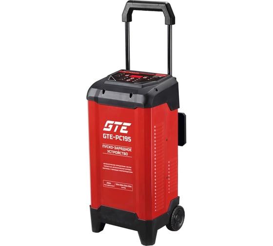 Изображение товара Пуско-зарядное устройство GTE PC195 12В/10А,20А,35А,50А, 24В/10А,20А,35А,50А, 250А GTE-PC195