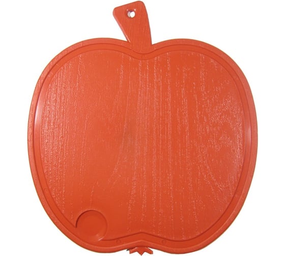 Изображение товара Разделочная доска EUROHOUSE Яблоко 20х23 см, пластик 16411