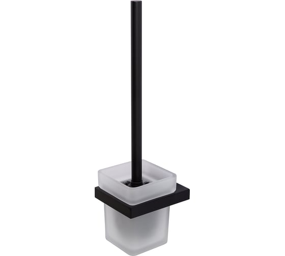 Изображение товара Ершик для унитаза CEZARES подвесной, стекло, исполнение черный матовый SLIDER-TBS-V-NOP