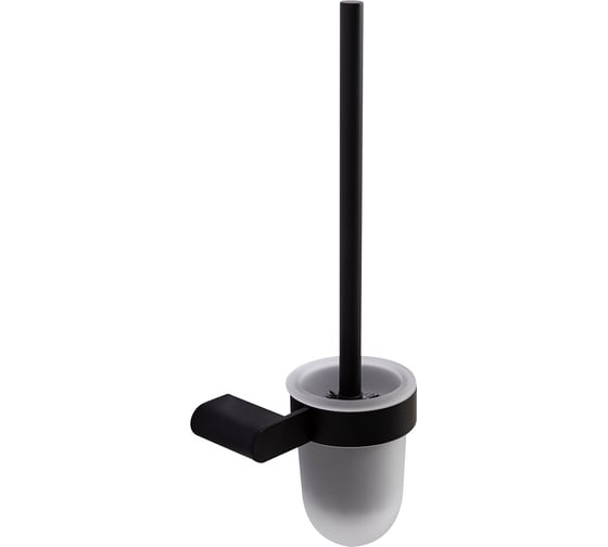 Изображение товара Ершик для унитаза CEZARES подвесной, стекло, исполнение черный матовый STYLUS-TBS-V-NOP