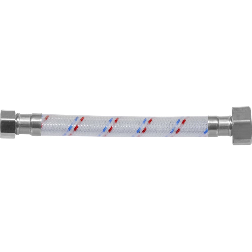 Изображение товара Гибкая подводка для воды ЦС ГИГАНТ 1/2"Г х 3/4Г L-80 см