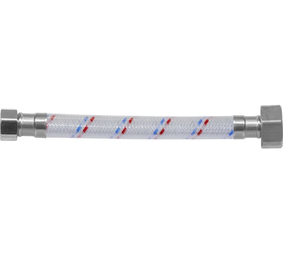 Изображение товара Гибкая подводка для воды ЦС ГИГАНТ 17 нейлон 1/2”Г х 3/4Г L-60 см, штука ГП002332