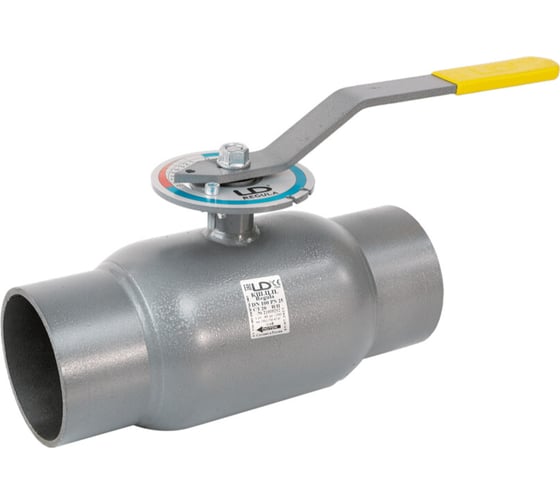 Изображение товара Кран шаровой балансировочный стальной LD Regula Ду100 Ру25 п/прив Kvs192.9 007-7653