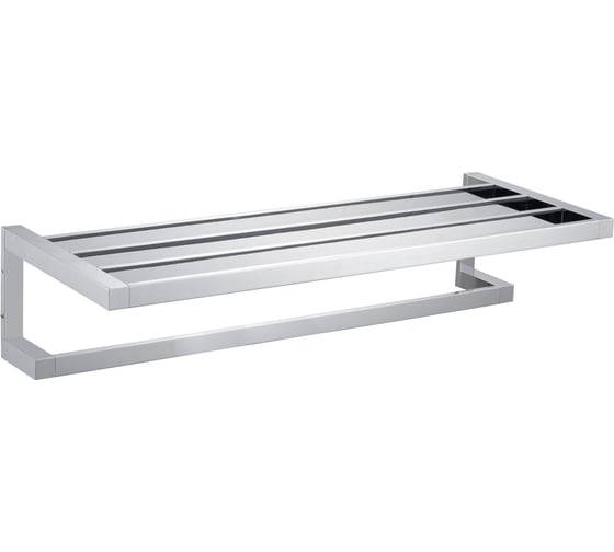 Изображение товара Полотенцедержатель с полкой Wonzon & Woghand хром WW-9581