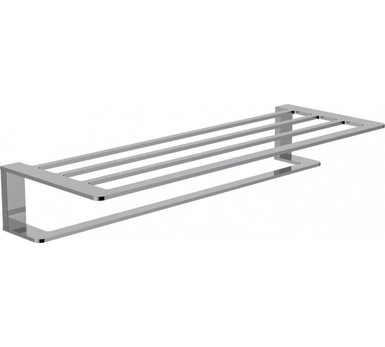 Изображение товара Полотенцедержатель с полкой Wonzon & Woghand хром WW-V2901-CR