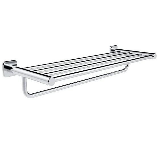 Изображение товара Полотенцедержатель с полкой Wonzon & Woghand хром WW-V1901-CR