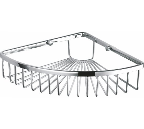 Изображение товара Полка для ванной угловая Wonzon & Woghand хром WW-4118