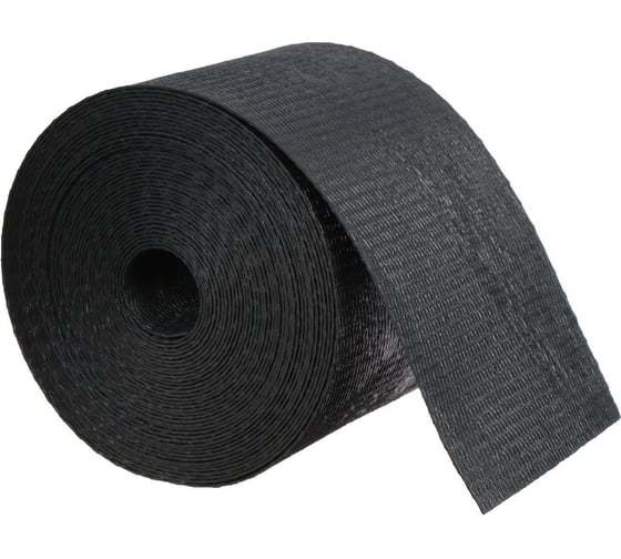 Изображение товара Пластиковая бордюрная лента Greengo 0.1х10 м, толщина 1.2 мм, черная 3253414