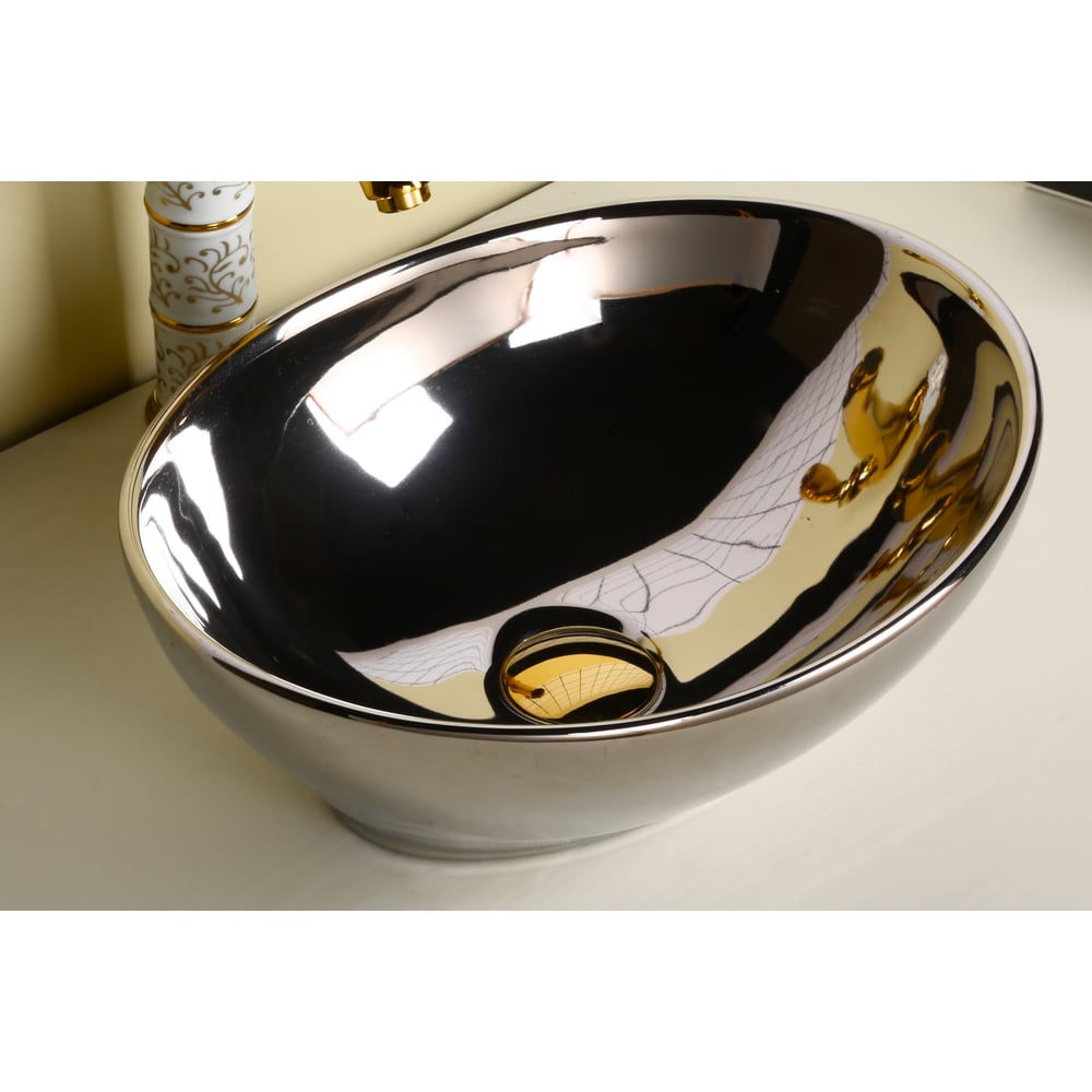 Изображение товара Накладная раковина Milleau Boutique антрацит MU7007-EGAT современная овальная