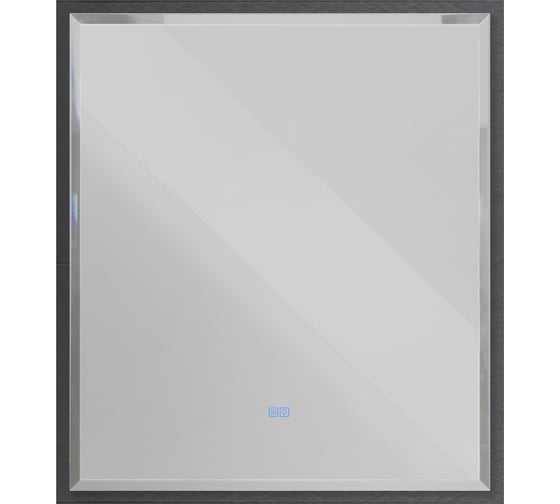 Изображение товара Интерьерное зеркало с контурной подсветкой, сенсорным выключателем и подогревом Cezares INTERNI 800x900, титан CZR-SPC-INT-800-900-LED-TCH-WARM-TIT