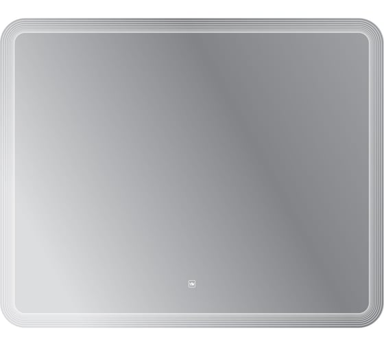 Изображение товара Зеркало с лазерной гравировкой, контурной подсветкой и сенсорным выключателем Cezares, 12V, 220-240V, 1000x800x30 CZR-SPC-DUET-1000-800-LED-TCH