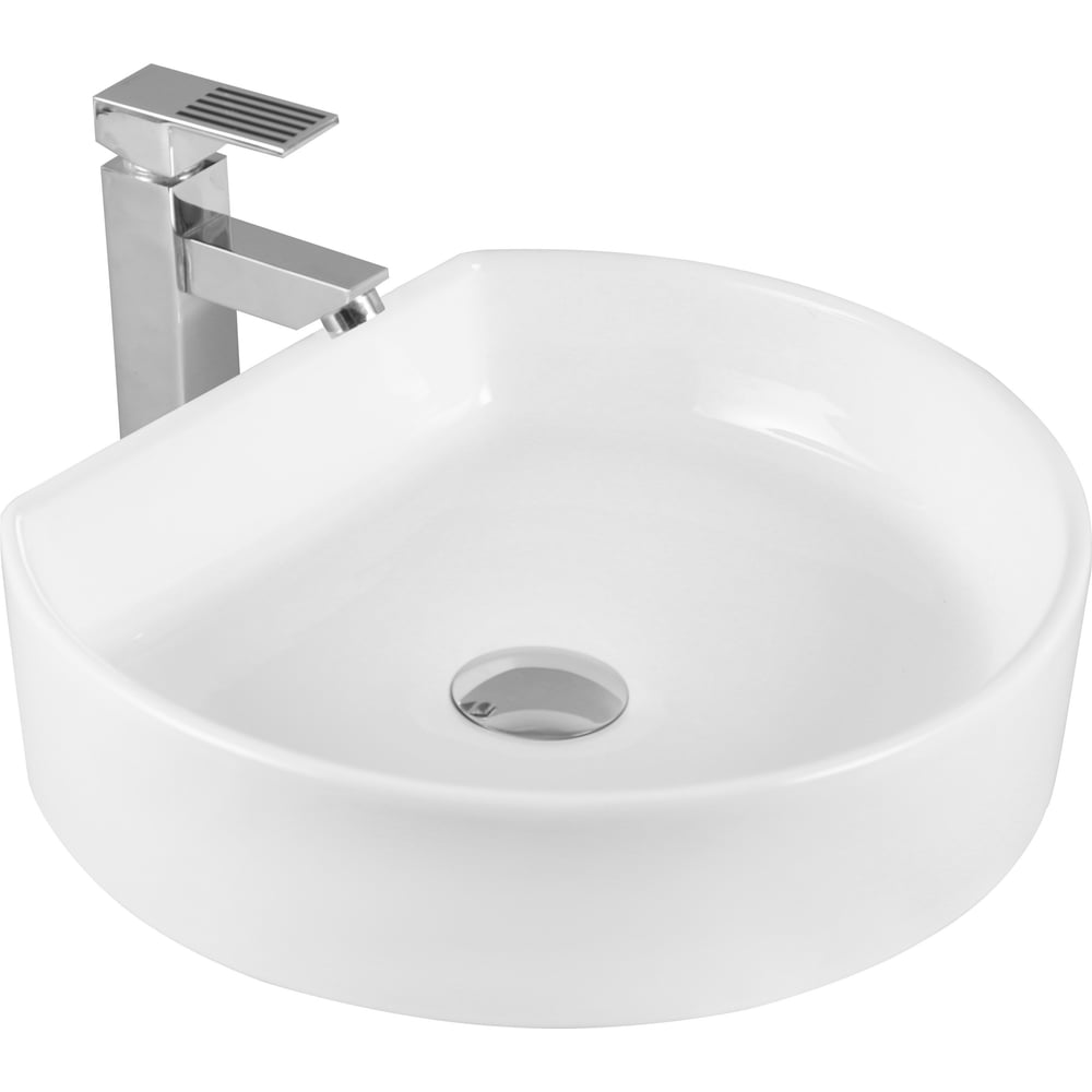 Изображение товара Накладная раковина Milleau Glace MU7088-GW белый глянец современная