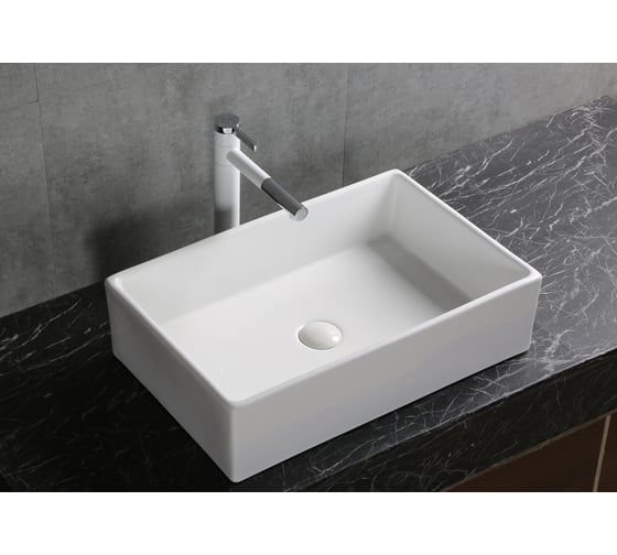 Изображение товара Накладная раковина Milleau Miel (белый глянец) MU7060B-GW