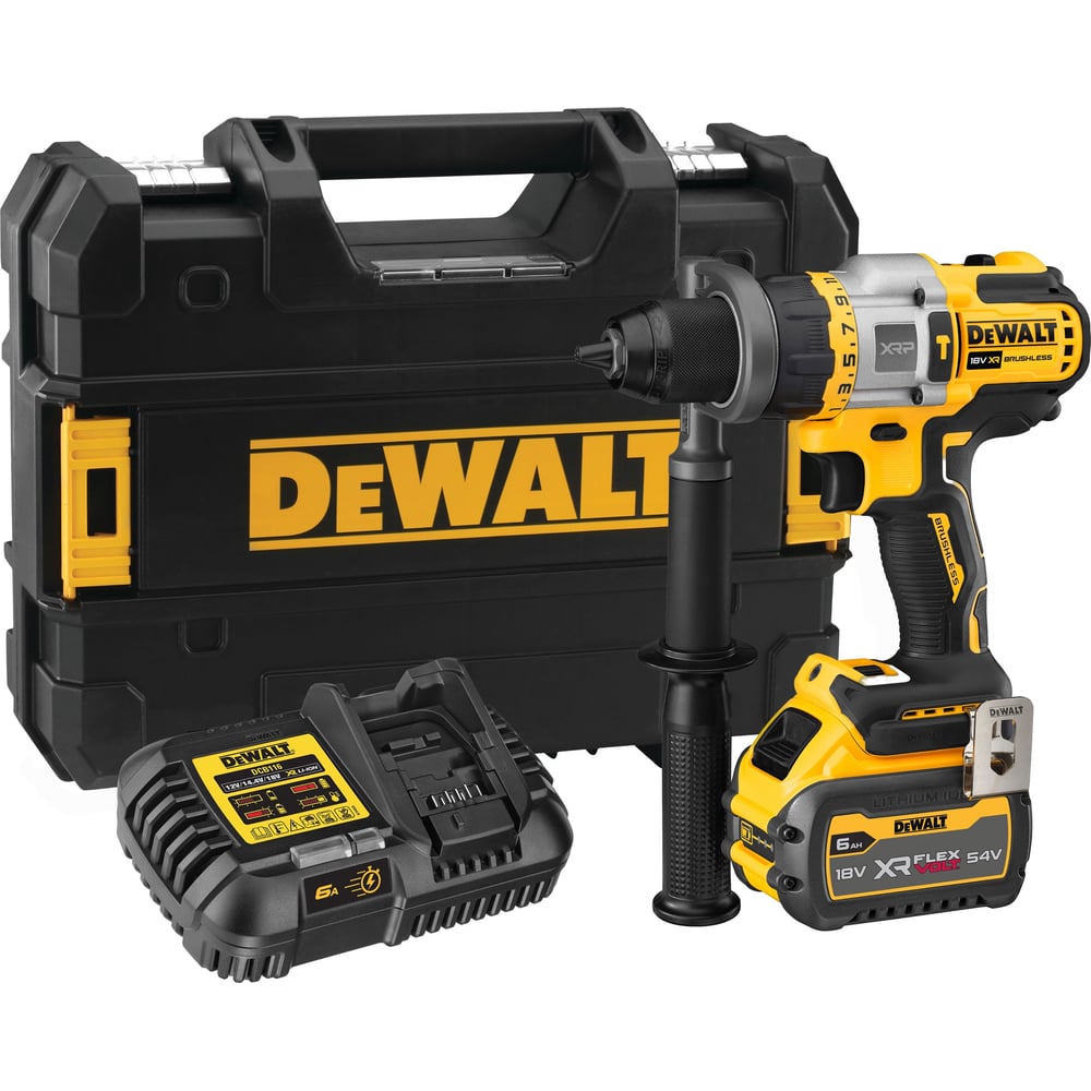 Изображение товара Аккумуляторная ударная дрель-шуруповерт Dewalt 18 В с кейсом TSTAK