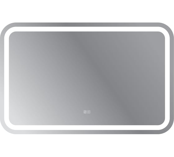 Изображение товара Зеркало со встроенной подсветкой, сенсорным выключателем и подогревом Cezares 12V, 220-240V, 1100x700x30 CZR-SPC-STYLUS-1100-700-TCH-WARM