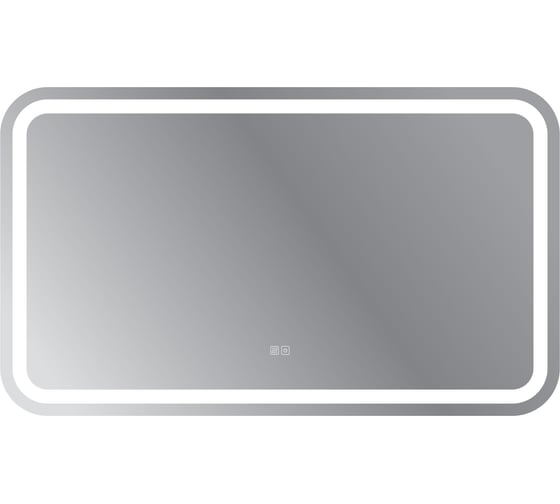 Изображение товара Зеркало со встроенной подсветкой, сенсорным выключателем и подогревом Cezares 12V, 220-240V, 1200x700x30 CZR-SPC-STYLUS-1200-700-TCH-WARM