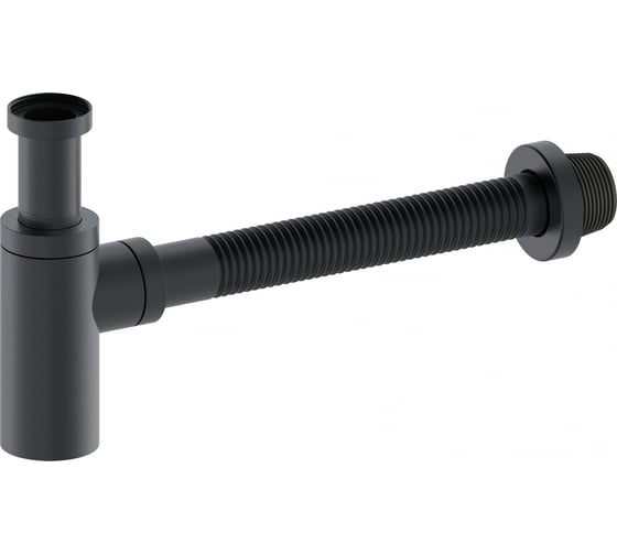 Изображение товара Сифон для раковины Wonzon & Woghand темный графит WW-88SS101-BGM