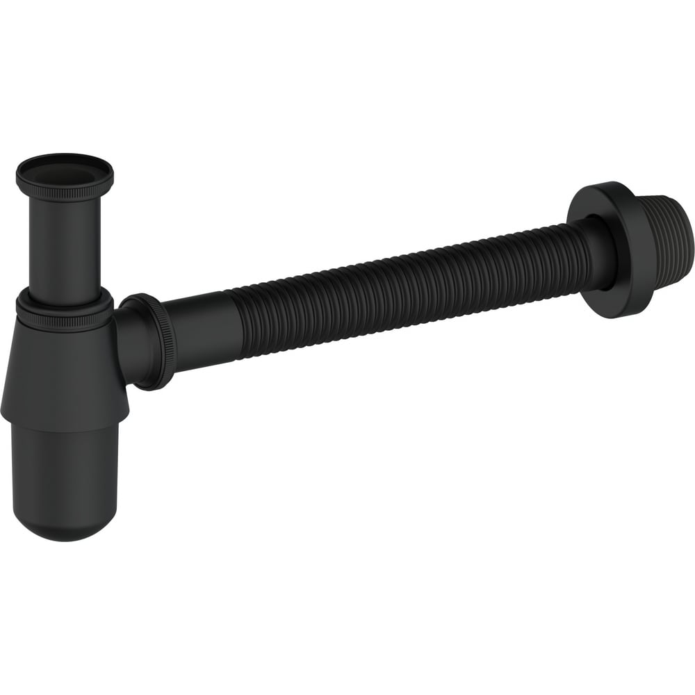 Сифон для раковины Wonzon & Woghand черный матовый WW-88SS102-MB