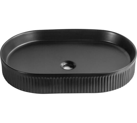 Изображение товара Накладная раковина Milleau Miel (матовый чёрный) MU0084-MB