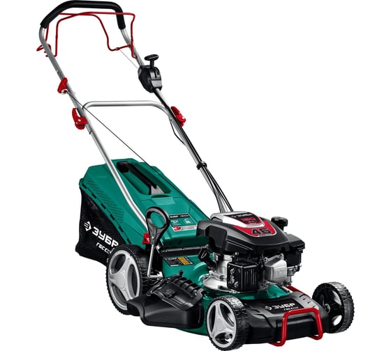 Изображение товара Самоходная бензиновая газонокосилка ЗУБР 460 мм, 4.5 л.с. ГБС-460