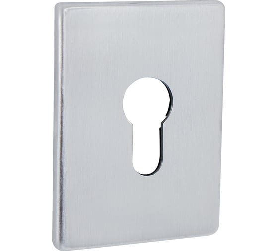 Изображение товара Декоративная накладка под цилиндр Fuaro ESC 486-C RL SSC-16 сатинированный хром, 1 шт. 42757