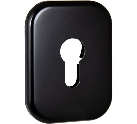 Изображение товара Декоративная накладка под цилиндр Fuaro ESC 486-C SQ XL черный BL-24, 1 шт. 40891