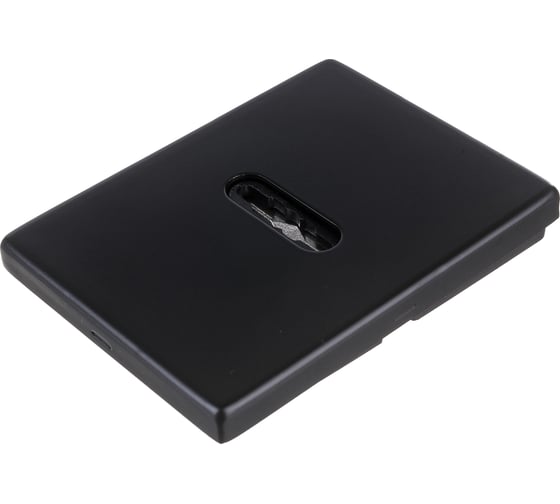 Изображение товара Декоративная накладка Fuaro ESC 486-S-auto RL с авт. шторками на сувальдный замок, черный BL-24, 1 шт. 42777