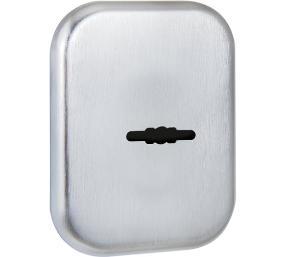 Изображение товара Декоративная накладка Fuaro ESC 486-S SQ XL SSC-16 со шторкой на сувальдный замок, сатинированный хром, 1 шт. 40849