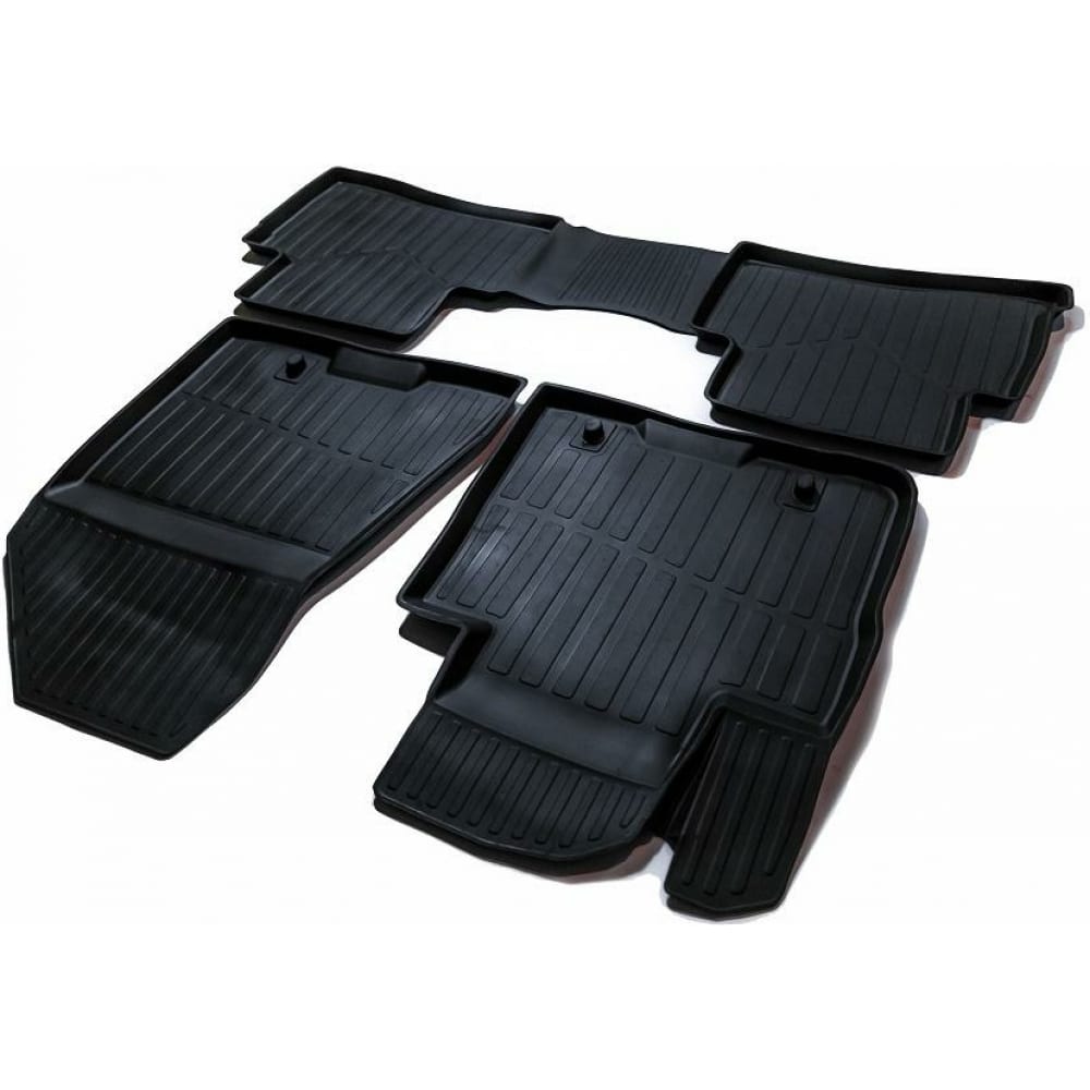 Резиновые коврики в салон Hyundai Tucson III 2015- SRTK передние коврики для hyundai tucson iii 2015 2022 vicecar